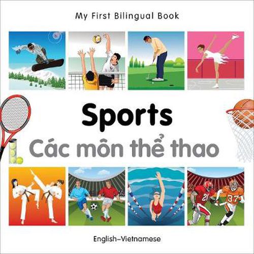 Cover image for My First Bilingual Book - Sports: English-vietnamese