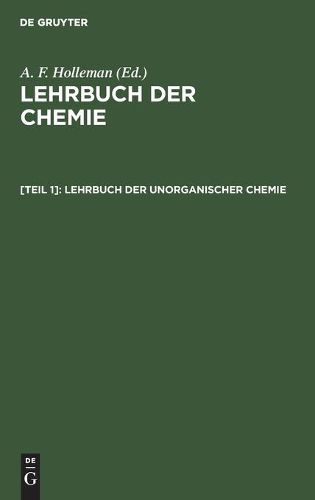 Cover image for Lehrbuch Der Unorganischen Chemie