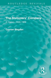 Cover image for The Stationers' Company