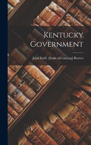 Cover image for Kentucky Government