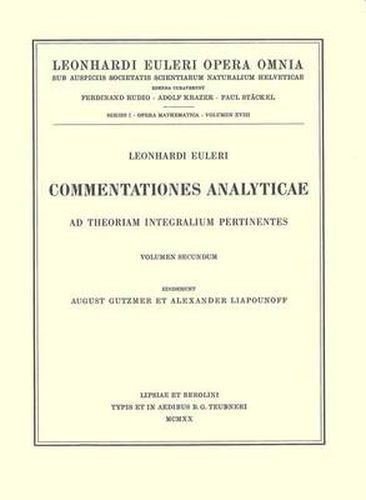 Methodus inveniendi lineas curvas maximi minimive proprietate gaudentes sive solutio problematis isoperimetrici latissimo sensu accepti