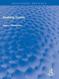 Cover image for Studying Society