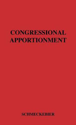 Cover image for Congressional Apportionment