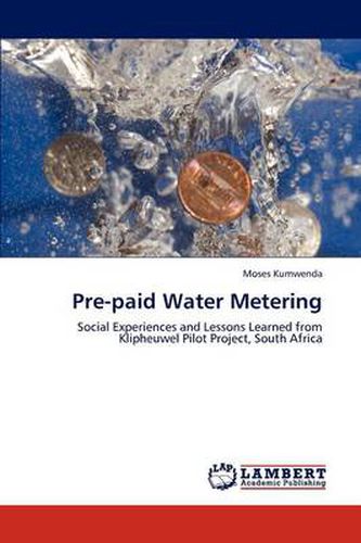 Cover image for Pre-paid Water Metering
