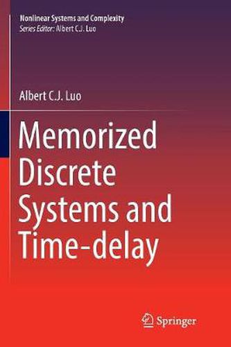 Cover image for Memorized Discrete Systems and Time-delay