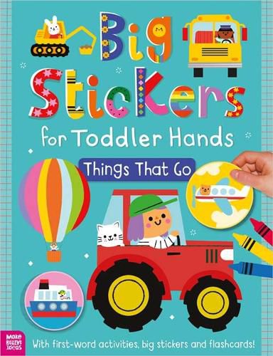 Cover image for Big Stickers for Toddler Hands: Things That Go