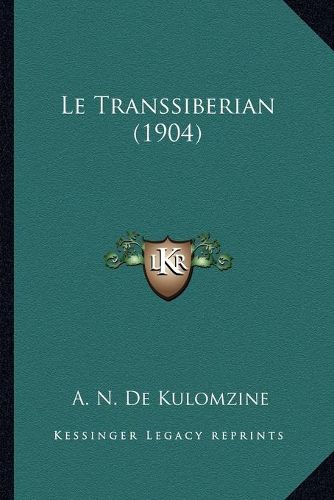 Cover image for Le Transsiberian (1904)