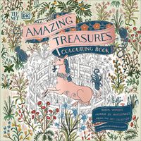Cover image for The Met Amazing Treasures Colouring Book: Reveal Wonders Inspired by Masterpieces from The Met Collection