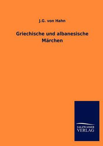 Cover image for Griechische Und Albanesische M Rchen