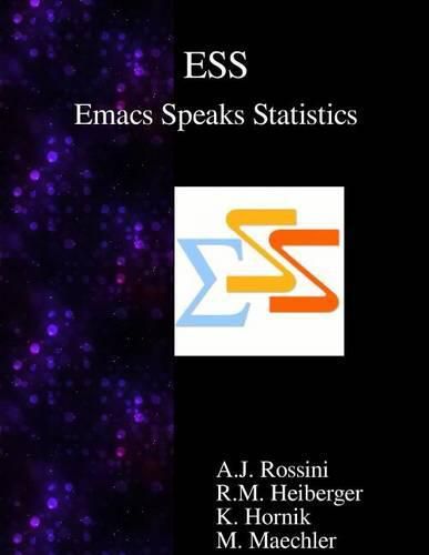 Cover image for ESS Emacs Speaks Statistics