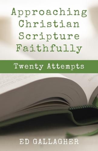 Cover image for Approaching Christian Scripture Faithfully