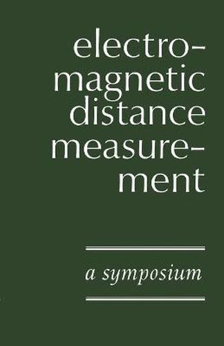 Cover image for Electromagnetic Distance Measurement