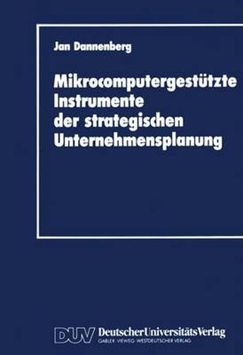 Cover image for Mikrocomputergestutzte Instrumente der strategischen Unternehmensplanung