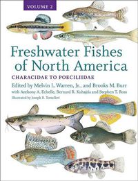 Cover image for Freshwater Fishes of North America: Volume 2: Characidae to Poeciliidae