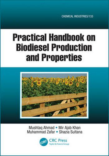 Cover image for Practical Handbook on Biodiesel Production and Properties