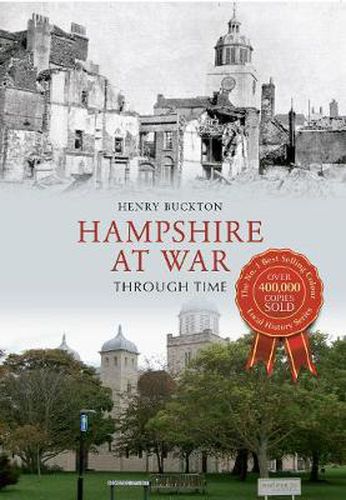 Cover image for Hampshire at War Through Time