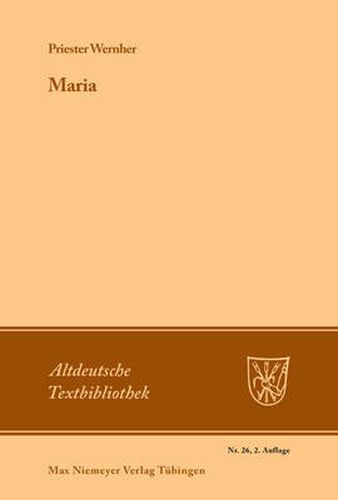 Cover image for Maria: Bruchstucke Und Umarbeitungen