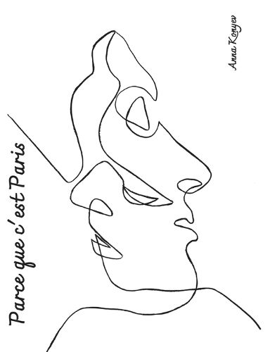 Cover image for Parce que c'est Paris.