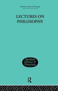 Cover image for Lectures on Philosophy