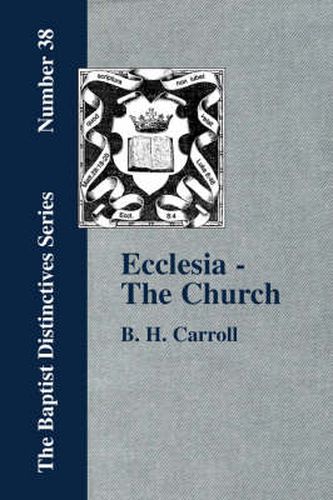 Cover image for Ecclesia - The Church