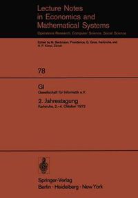 Cover image for GI. Gesellschaft fur Informatik E.V. 2. Jahrestagung