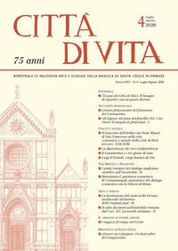 Cover image for Citta Di Vita - A. LXXV, N. 4, Luglio-Agosto 2020: Bimestrale Di Religione Arte E Scienza Della Basilica Di Santa Croce in Firenze