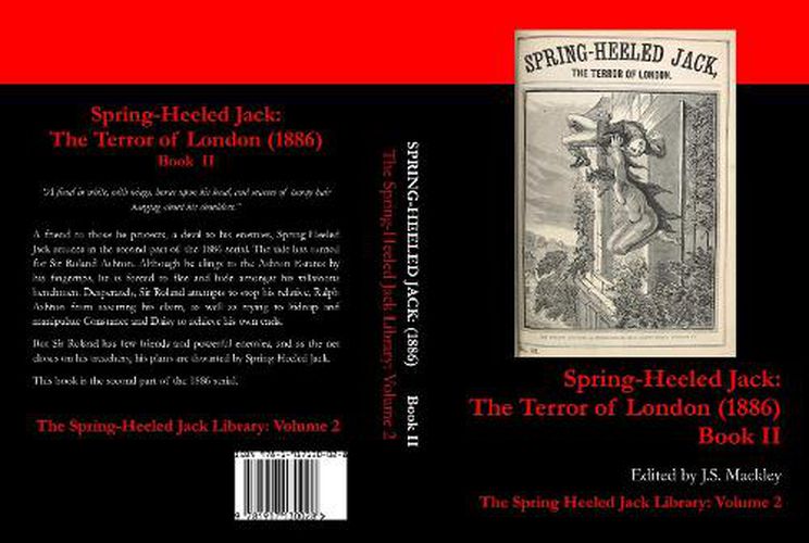 Cover image for Spring-Heeled Jack: The Terror of London (1886)