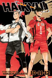 Cover image for Haikyu!! (3-in-1 Edition), Vol. 4