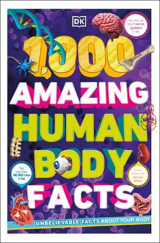 Cover image for 1,000 Amazing Human Body Facts