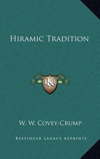 Cover image for Hiramic Tradition