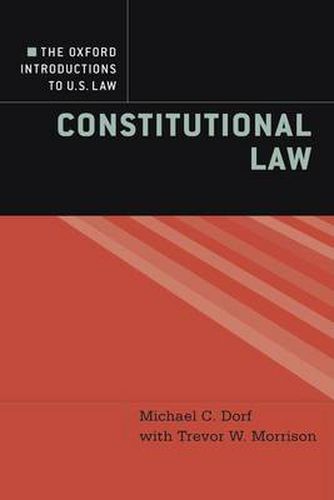 Cover image for The Oxford Introductions to U.S. Law: Constitutional Law