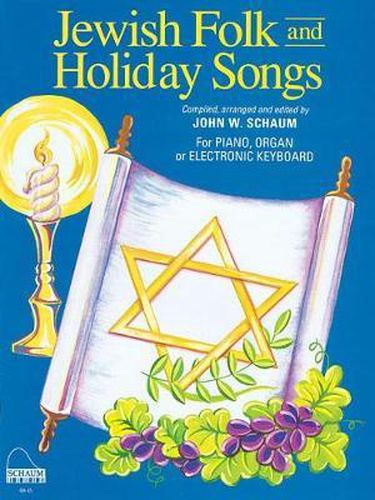 Cover image for Jewish Folk & Holiday Songs: Nfmc 2016-2020 Piano Hymn Event Class II Selection