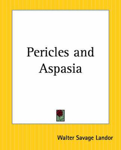 Cover image for Pericles and Aspasia