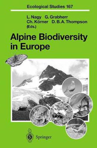 Cover image for Alpine Biodiversity in Europe