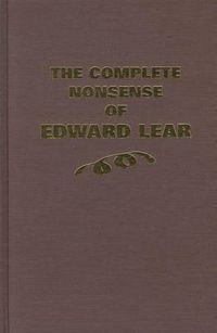 Cover image for The Complete Nonsense of Edward Lear