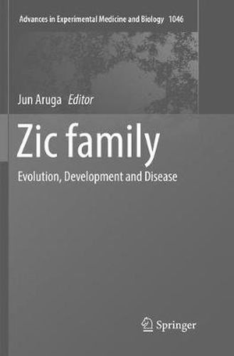 Cover image for Zic family: Evolution, Development and Disease