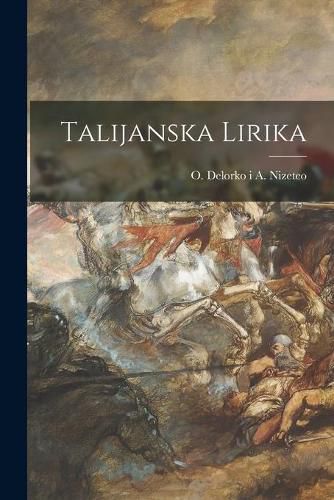 Cover image for Talijanska Lirika