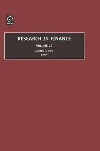 Cover image for Research in Finance