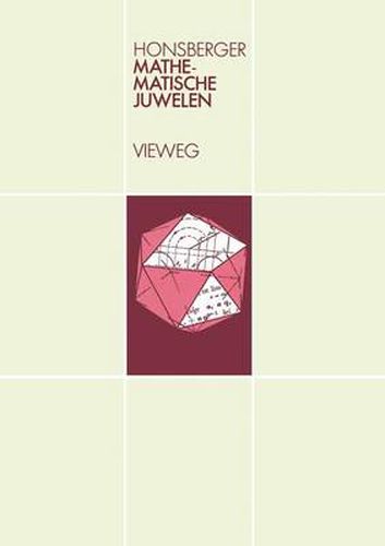 Cover image for Mathematische Juwelen