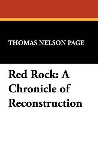 Cover image for Red Rock: A Chronicle of Reconstruction