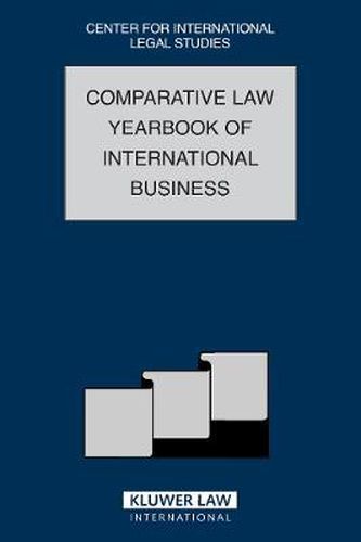 Cover image for The Comparative Law Yearbook of International Business: Volume 29, 2007