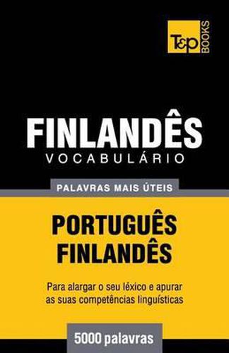 Cover image for Vocabulario Portugues-Finlandes - 5000 palavras mais uteis