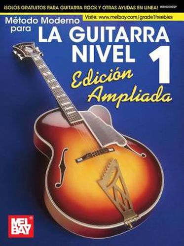 Cover image for Metodo de Guitarra Moderna Grado 1: Edicion Expandida, Espanol