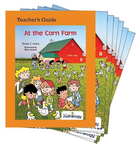 Cover image for Mathology Little Books - Number: At the Corn Farm (6 Pack with Teacher's Guide)