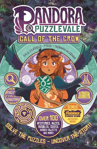 Cover image for Pandora in Puzzlevale: Call of the Crow (a Phoenix Comic Book)