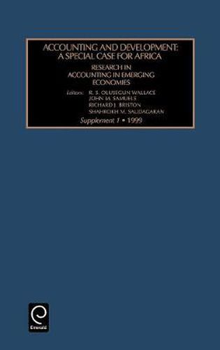 Cover image for Accounting and Development: A Special Case for Africa