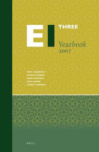 Cover image for Encyclopaedia of Islam Three Yearbook 2007