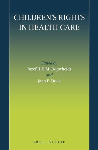 Cover image for Children's Rights in Health Care