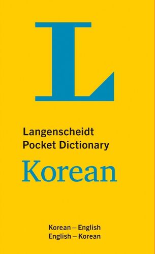 Cover image for Langenscheidt Pocket Dictionary Korean: Korean-English/English-Korean