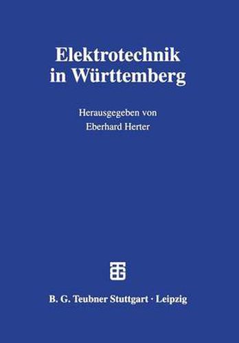 Cover image for Elektrotechnik in Wurttemberg